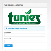 tunies-vendor-portal-website-thumbnail