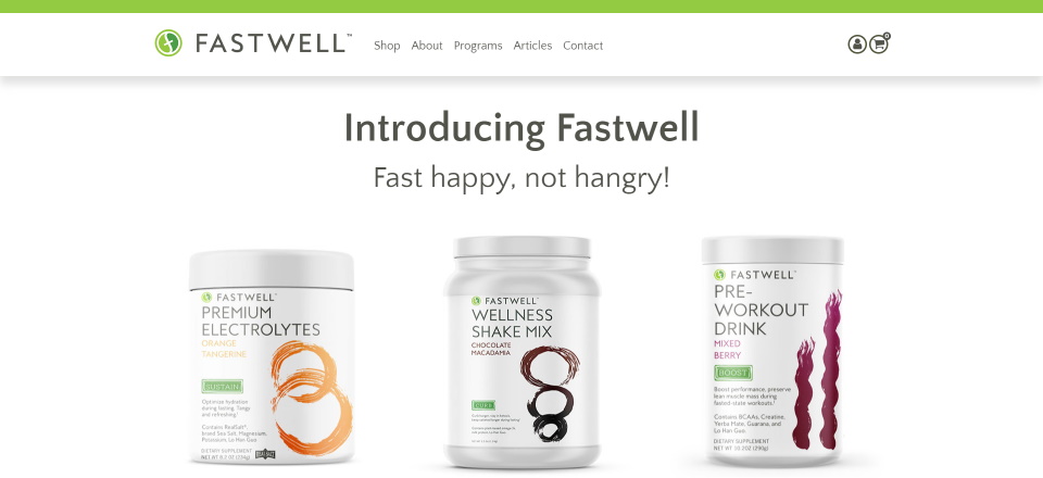 Fastwell Screenshot